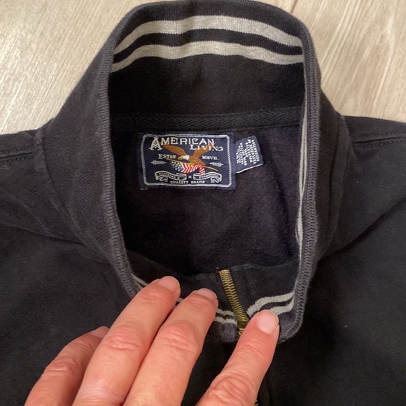 American Living Sweatshirt Jacket - XXL - Picture 2 of 4